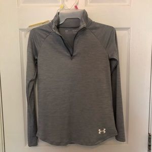 Light grey thin long sleeve t-shirt/workout wear